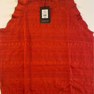 Beautiful red sweater